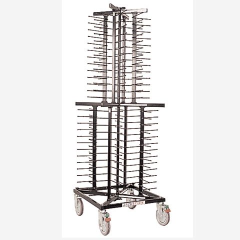 Jackstack Mobile Plate Rack For 104 Plates 24"x24"x70.5"