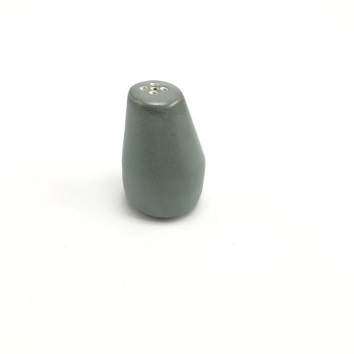 Cerabon Noma Porcelain Pepper Shaker (5 Holes) L5xW5xH7cm, Reactive Green