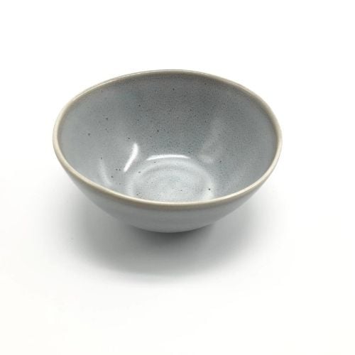 Cerabon Noma Porcelain Bowl L18xW17xH8.6cm, Reactive Grey
