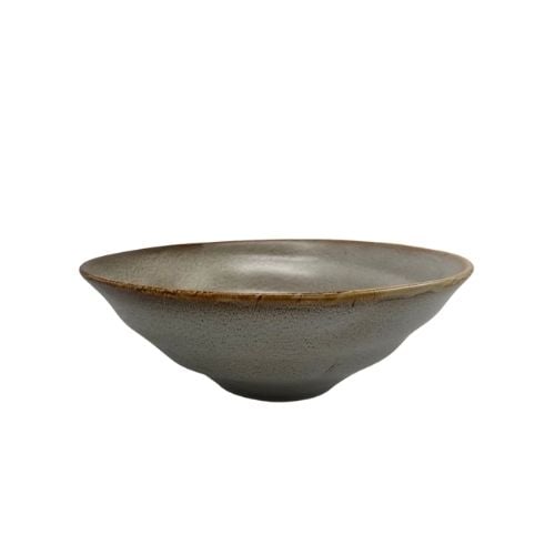 Cerabon Noma Porcelain Noodle Bowl L25.3xW24.9xH9.2cm, Reactive Yellow