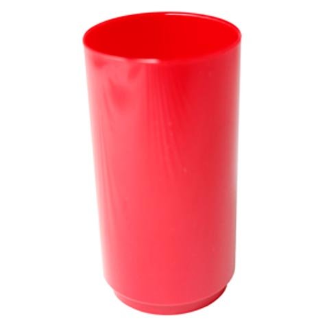 Bfooding Disposable Round Tube Cup 75ml, 50Pcs/Pkt, Red