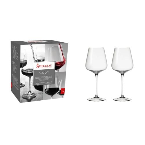 Spiegelau Capri White Wine Glass Ø8xH23.2cm, 380ml, Set Of 2Pcs