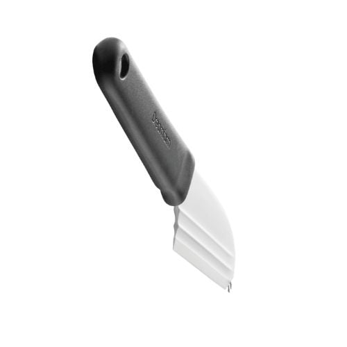 Dreamfarm Nylon Knibble Lite Cheese Knife 3-In-1 Slices, Spreads & Forks L23xW4.1cm, Black