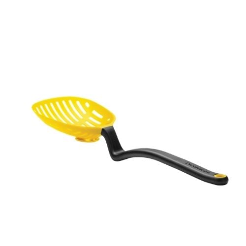 Dreamfarm Nylon Lestrain Scoop Strainer Dripless Sit Up Strainer L28.8xW9.9cm,Yellow