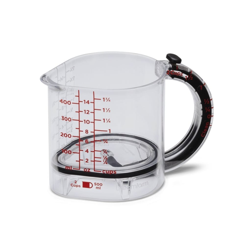 Dreamfarm Triton Adjustable Measuring Cup L14.2xW10.9xH11.5cm, 500ml, Big Upcup