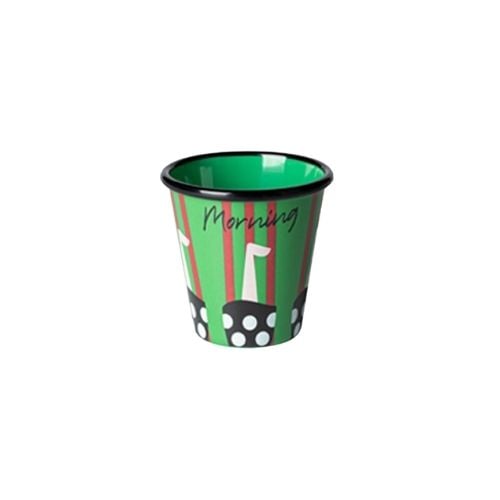 Zicco Op Art Melamine Cup Ø9.2xH9cm, 290ml, Alice Pattern