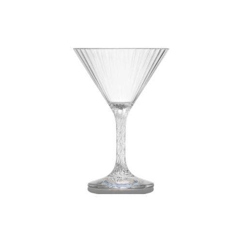 Polycarbonate Martini Cup Ø10.2xH14.8cm,195ml,Clear