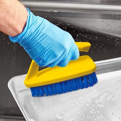 =FHA= Vicando Scrub Brushes With Plastic Handle L15 X H6.5cm