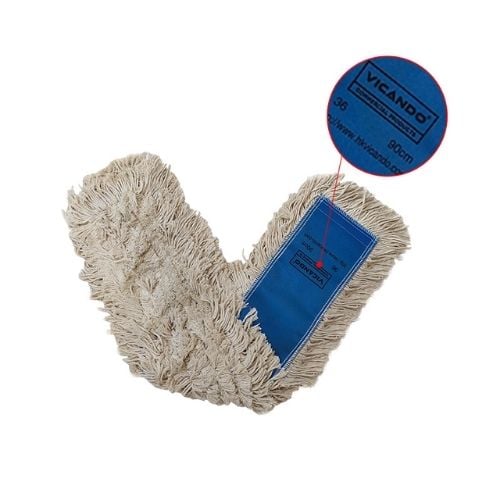 =FHA= Vicando Slip-On Backing Dust Mop L66 xW16.8cm