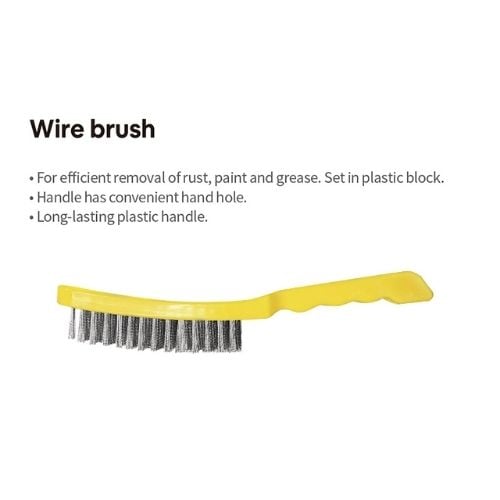 =FHA= Vicando Wire Steel Brush L26.5 xW3 X H2.4cm