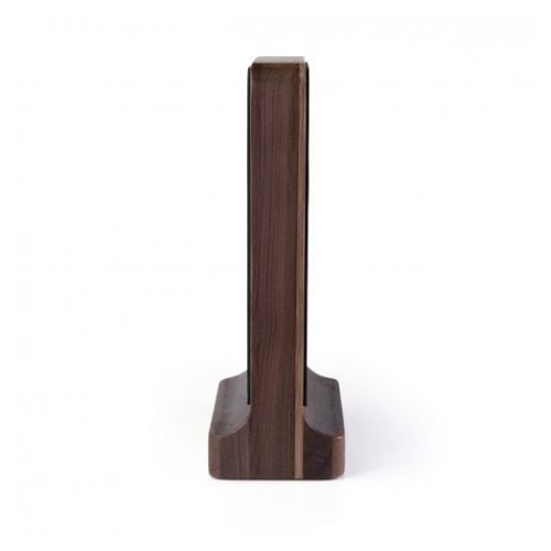 Bisbell Magnetic Knife Block For 8 Knives With Max L23cm Blade, Walnut, Magnabloc II Soft