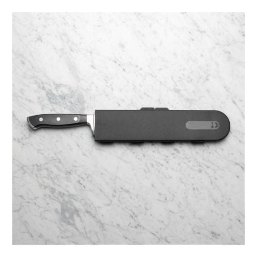 Bisbell Polypropylene Magnetic Blade Guard For Knives With Max L138.6cmxW5cm, Black