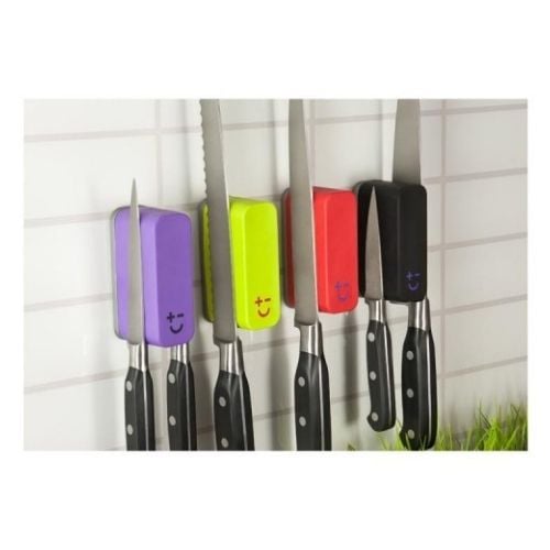 Bisbell Magnetic Double Knife Storage For 2 Knives , L9.5cm, Green, Magmates