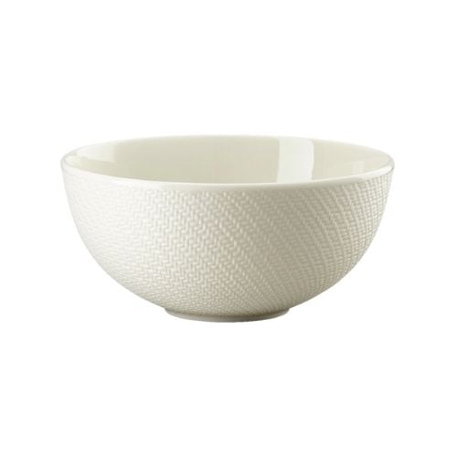 Rosenthal Porcelain Round Cereal Bowl Ø15.2xH6.1cm, 500ml, White, Kumi