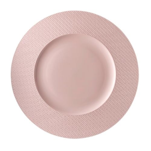 Rosenthal Porcelain Round Rim Plate Ø28xH1.5cm, Rose, Kumi