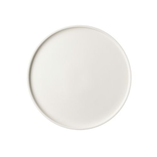 Rosenthal Porcelain Round Plate Ø23.5xH1.6cm, Snow, Bloom