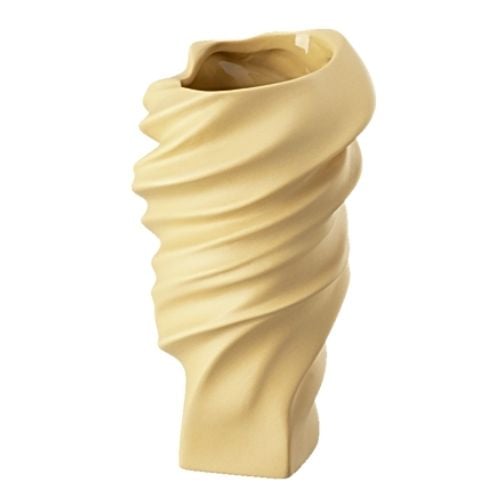 Rosenthal Porcelain Vase L10.9xW7.3xH13.2cm, Fossil, Squall