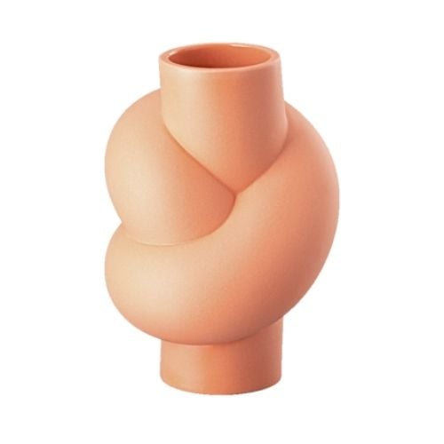 Rosenthal Porcelain Vase L10.5xW8xH100, Coral, Node