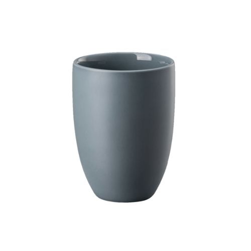 Rosenthal Porcelain Round Double Wall Mug Ø8.1xH11.1cm, 280ml, Comfort Blue, The Mug+