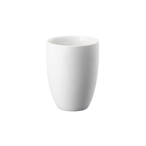Rosenthal Porcelain Round Double Wall Mug Ø8.1xH11.1cm, 280ml, Silky White, The Mug+