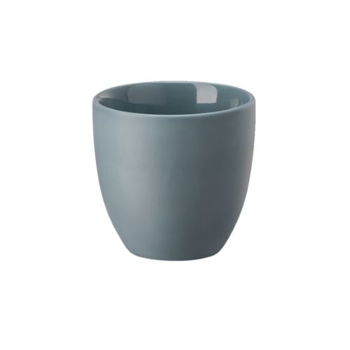 Rosenthal Porcelain Round Lungo Espresso Double Wall Cup H7.7cm, 180ml, Comfort Blue, The Cup+