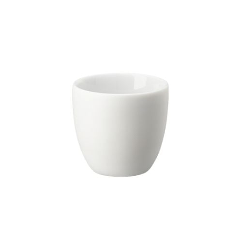 Rosenthal Porcelain Round Espresso Double Wall Cup H5.9cm, 80ml, Silky White, The Cup+