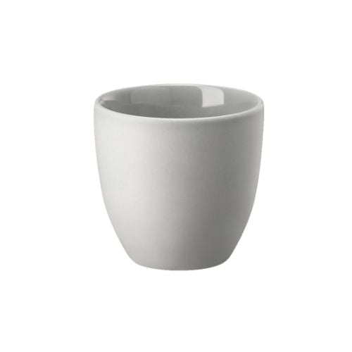 Rosenthal Porcelain Round Lungo Espresso Double Wall Cup H7.7cm, 180ml, Gentle Grey, The Cup+