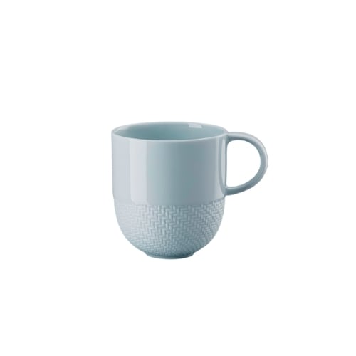 Rosenthal Porcelain Round Mug With Handle Ø8.3xH9Cm 340ml, Blue Tone, Kumi
