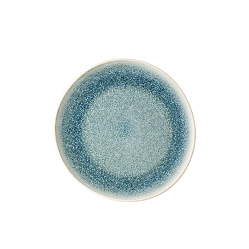 Rosenthal Stoneware Round Plate L27xW26xH2.3cm, Aquamarine, Junto