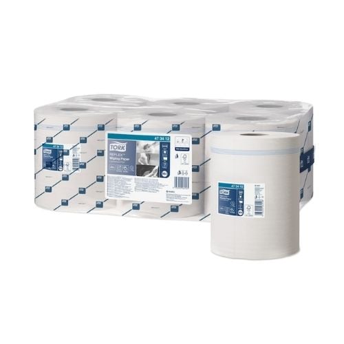 Tork Center Pull 1-Ply Wiping Paper Roll L33.5xW19.8cm, 300M/Rolls, 6Rolls/Ctn, Reflex