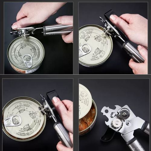 Stainless Steel Can Opener L19.2cm, Shibazi