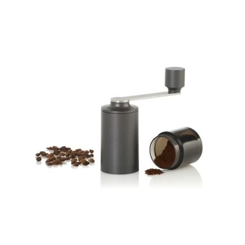 Ad Hoc Stainless Steel Coffee Grinder, Dark Grey Ø5.6 × H18.8cm,Moro Ceracut XL
