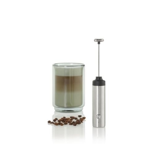 Ad Hoc Stainless Steel Electric Milk & Sauce Frother Ø3.xH20.8cm, Silver, Moro