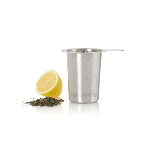 Ad Hoc Stainless Steel Tea Infuser With Handle Ø9.5xH10.5cm, Fusion