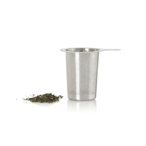 Ad Hoc Stainless Steel Tea Infuser With Handle Ø9.5xH10.5cm, Fusion