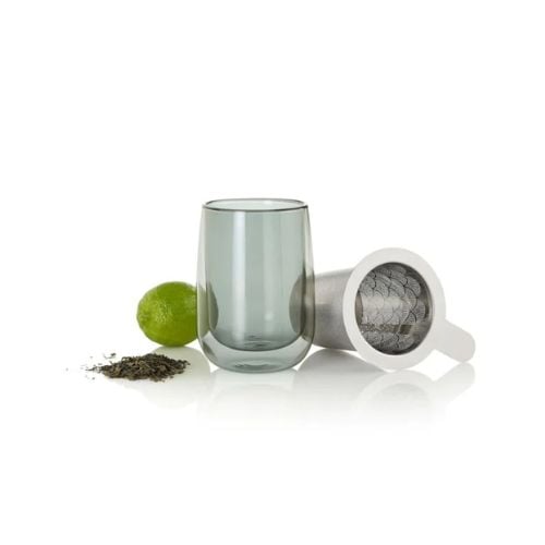 Ad Hoc Stainless Steel Tea Infuser With Handle Ø9.5xH10.5cm, Fusion