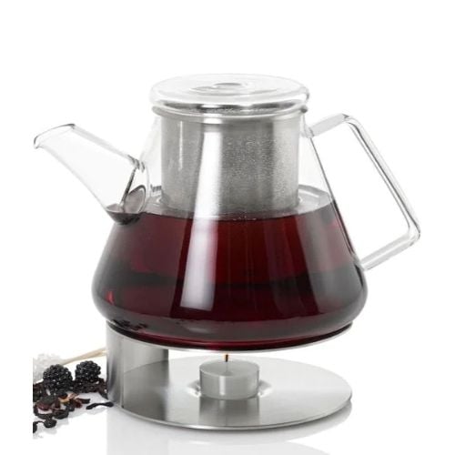 AdHoc Limbo Stainless Steel Food & Teapot Warmer Ø16xH5cm