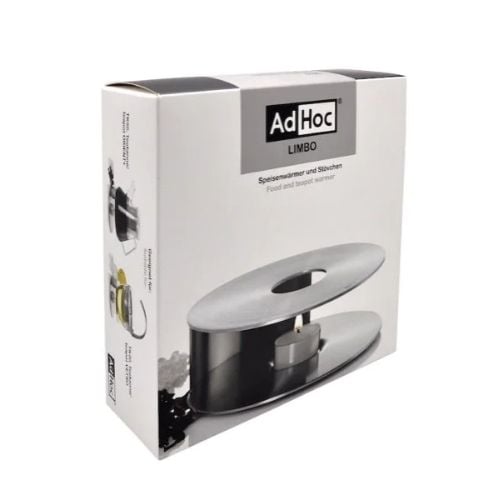 AdHoc Limbo Stainless Steel Food & Teapot Warmer Ø16xH5cm