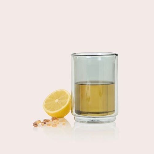 Ad Hoc Tinted Grey Borosilicate Glass Impact Mug Ø9xH12.4 cm, 400ml
