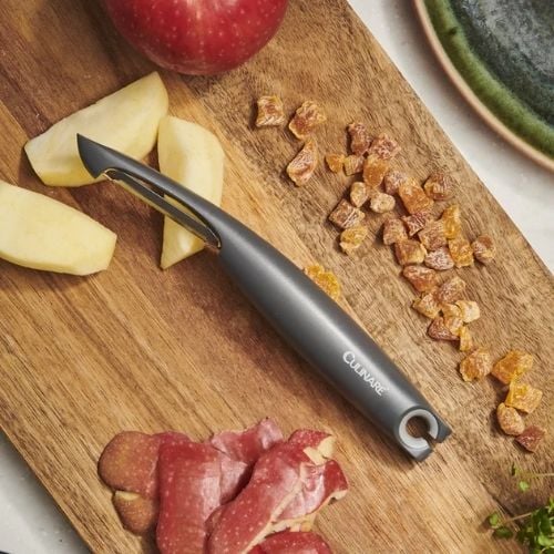 Culinare Swivel Angled Peeler L18.5cm, Grey