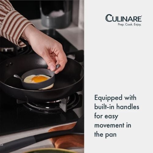 Culinare Silicone Egg Ring,Ø9cm, Grey