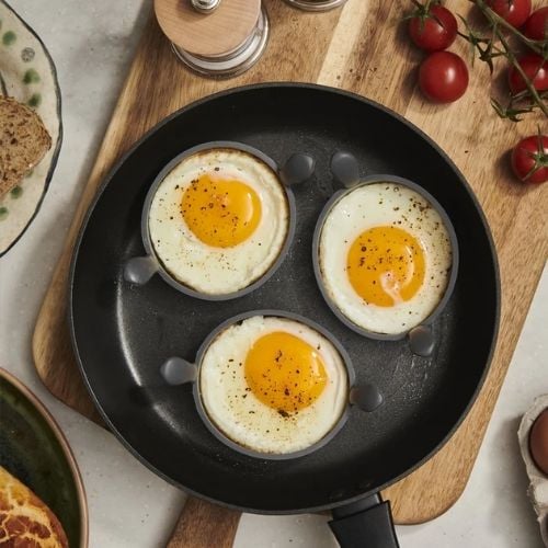 Culinare Silicone Egg Ring,Ø9cm, Grey