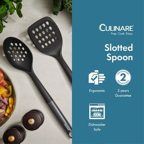 Culinare Slotted Spoon L33.5cm, Grey