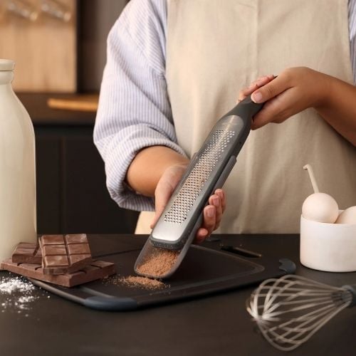 Zyliss Polypropylene Rasp Grater, Gray