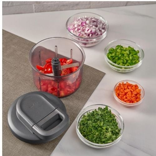 Zyliss Polystyrene Easy Pull Food Processor, Gray