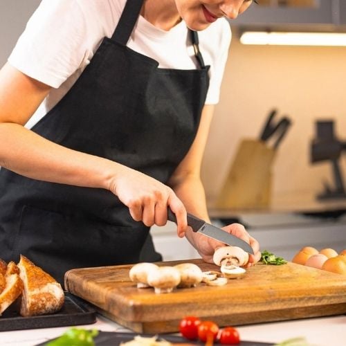 Zyliss Stainless Steel Vegetable Knife With Translucent Blade Cover 8.9cm, Gray, Utility