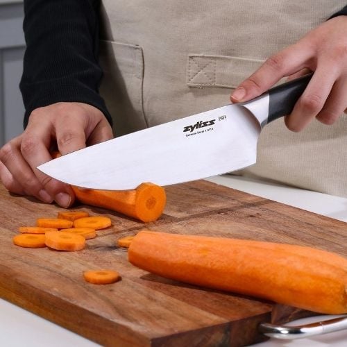 Zyliss Stainless Steel Chef Knife 19.1cm, Gray, Comfort Pro
