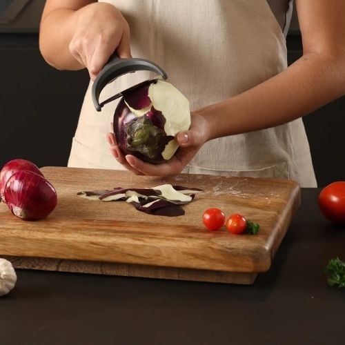 Zyliss Polypropylene Universal Wide Peeler , Gray