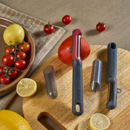 Zyliss Polypropylene 2-Piece Peeler Set (Universal And Soft Skin)