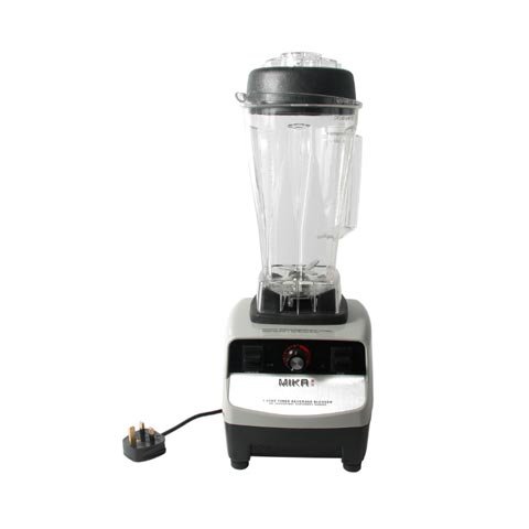 BAR BLENDER w/PC CONTAINER, 2.0ltr, 2HP/1500W/22,000RPM, GREY, MIKA==1 YEAR WARRANTY==
